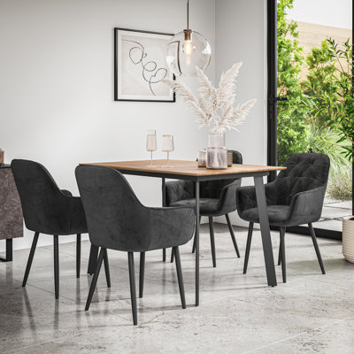 Ahlayna 6 - Person Dining Set