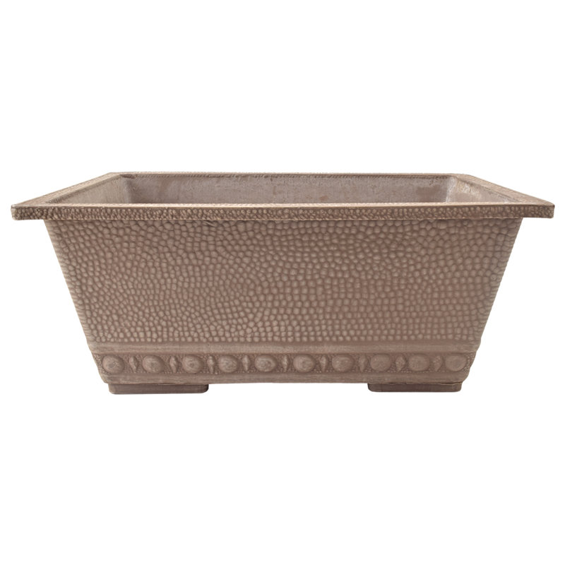 Mynatt Railing Planter, Taupe