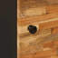 Solid Wood Rectangle Accent Cabinet
