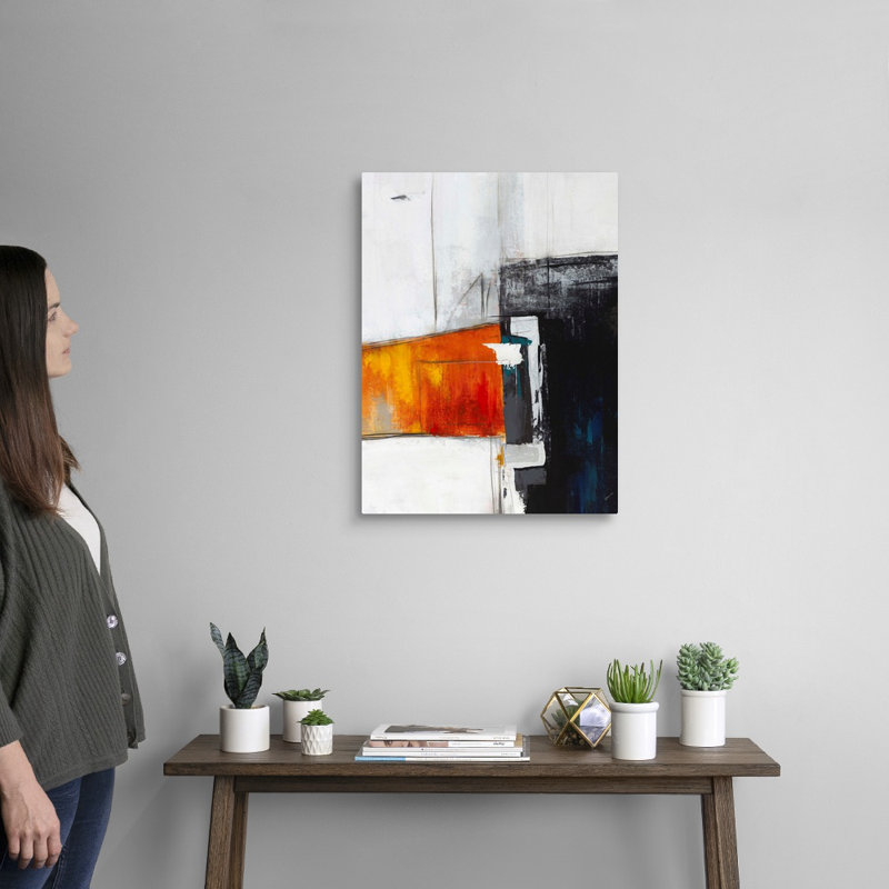 Reproduction d'art sur toile, H 24 po x l 18 po x 1,25 po, Toile tendue