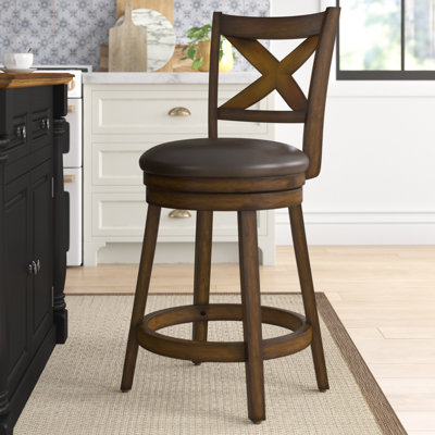 Tabouret de bar et de comptoir pivotant Cassel