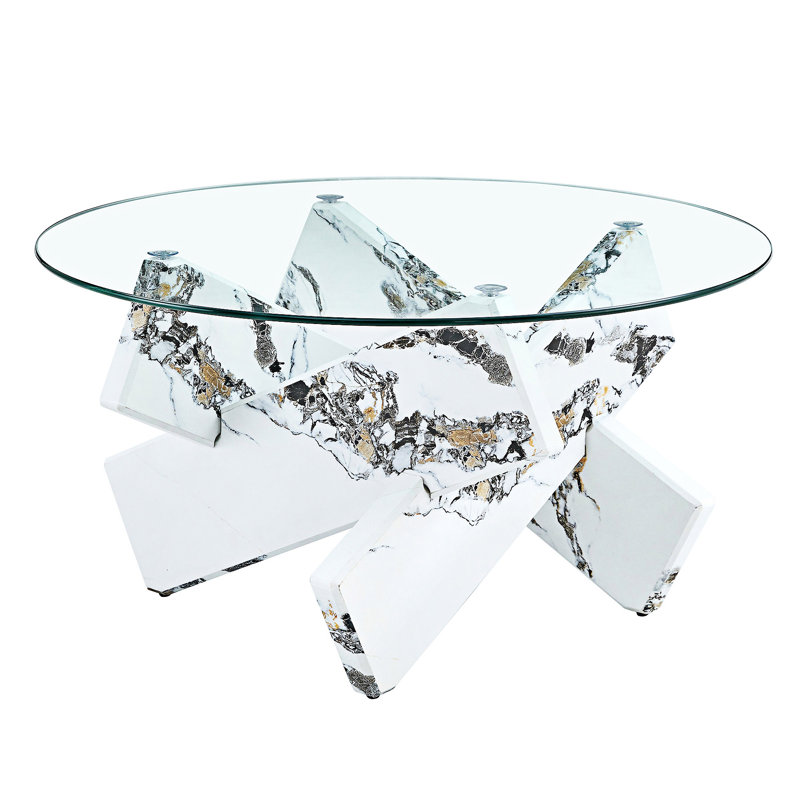 Table basse ronde