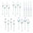 Cottage FLATWARE SET 20 Piece Menu Set