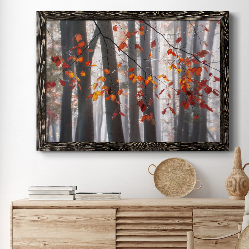 Falling Moments - Reproduction de photo sur toile encadrée, Toile avec cadre noir, H 31 po x l 44 po x P 1 po