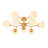 Murtie Sputnik Glass Semi Flush Mount -581593629-602714586