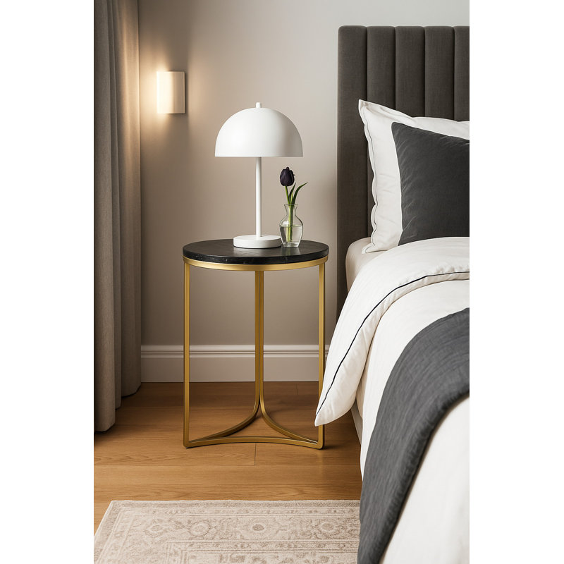 Frame End Table, Black
