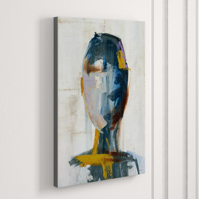 Thought Machine I Painting by Bridges, Glass Coat, 62" H x 40" W x 1.5" D