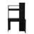 Ebern Designs 64.2" H Carson Writing Desk, Modern Studio or Office Desk with 1 Door, Two Upper Shelves and Open Side Shelves for Book Storage-549664975