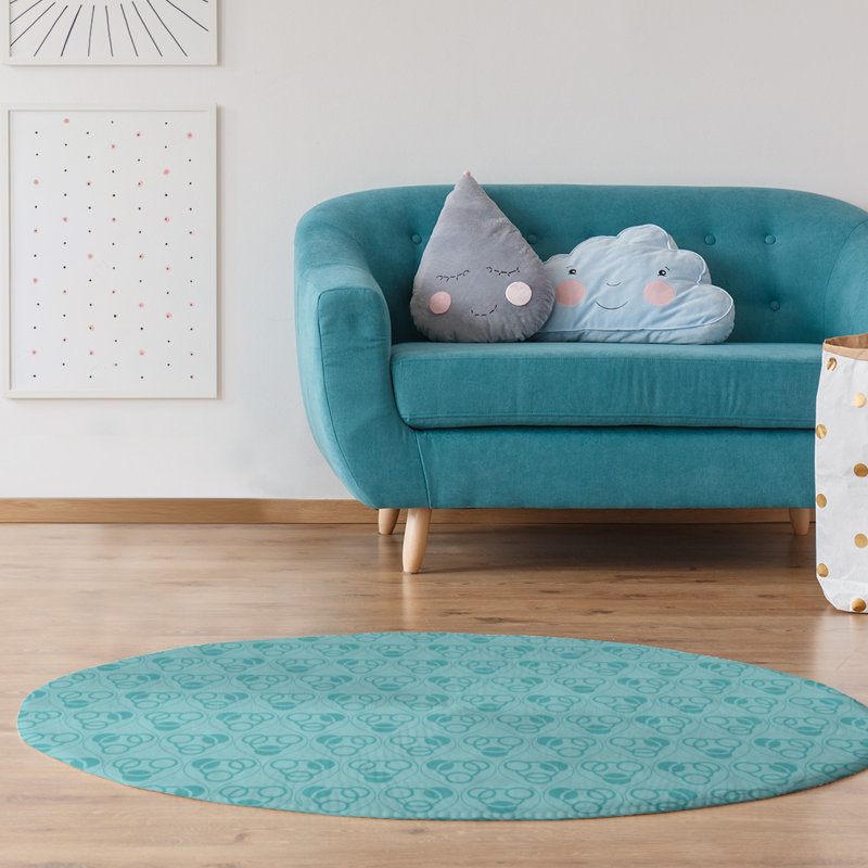 Chenille Geometric Indoor Rug, Rectangle 3' x 5'