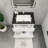 McConnico 29.5'' Single Bathroom Vanity with Acrylic Top-461687567