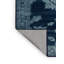 Tapis bleu lavé à la machine-1233192049
