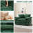 Chenille Oversized Accent Armchair With Ottoman-1002601920