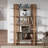 5-Tier Bookshelf Etagere Bookcase Bookshelves For Living Room, Bedroom