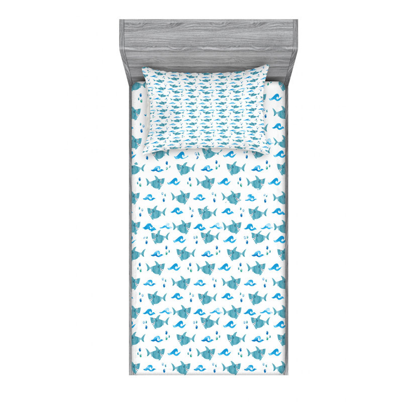 Microfiber Sheet Set, Twin XL Sheet Set with Fitted Sheet