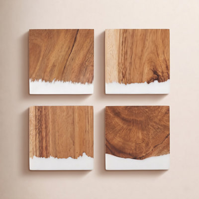 Brayson Square 4 Piece Coaster Set