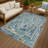 Machine Washable Indoor/Outdoor Chantille ACN2432 Casual Rug-546428808-546428802