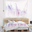 Tapisserie de paysage urbain violet city skyline-28503166