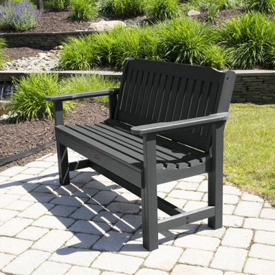 Lunz Recycled Plastic Outdoor Bench