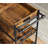 3-tier Rolling Bar Cart With Wine Rack & Removable Tray-1962035168