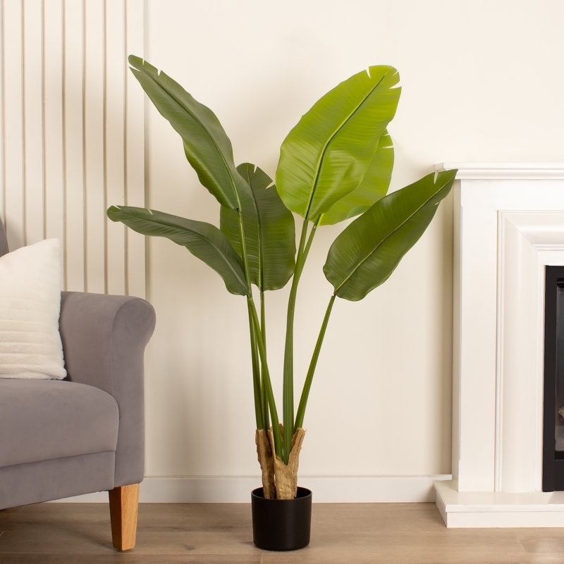 120cm Faux Real Touch Banana Tree