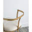18. 5 x 19. Chaise Cavendish 5 x 27 po - or patiné