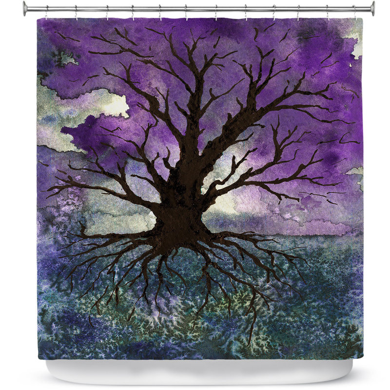 Rideau de douche simple Tree Of Life