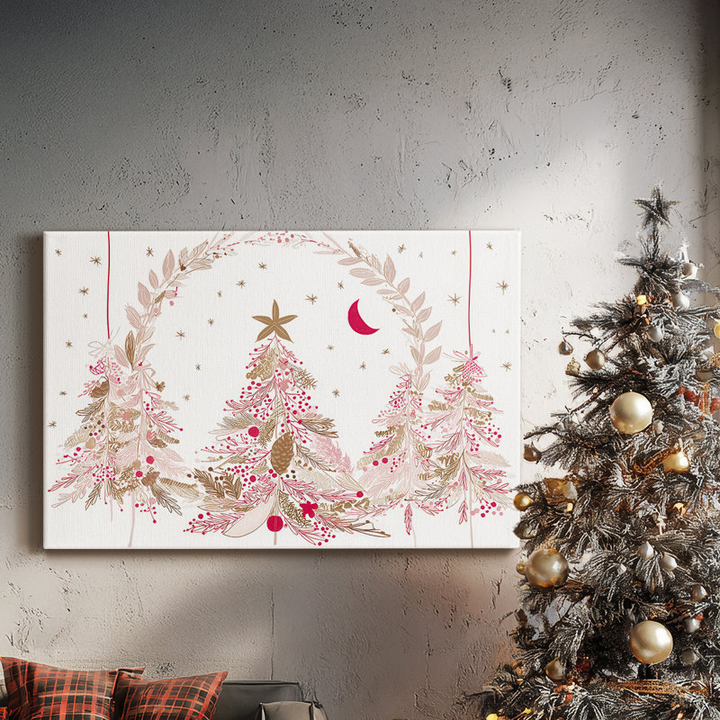 Silver Hearth at Midnight - Toile tendue avec châssis de qualité supérieure, H 18 po x l 12 po