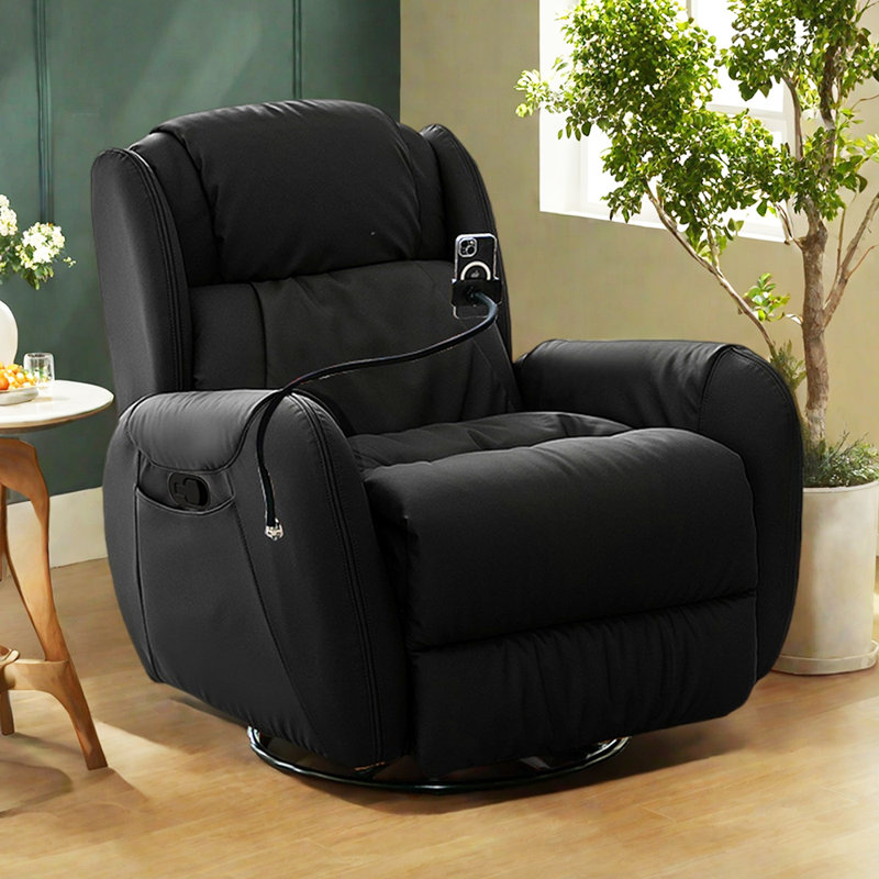 Fauteuil inclinable Barnett, Noir