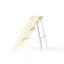 Cadre blanc pliable, idéal pour un espace de vie principal, tables basses et tables de bout, ABS + acier (q235)