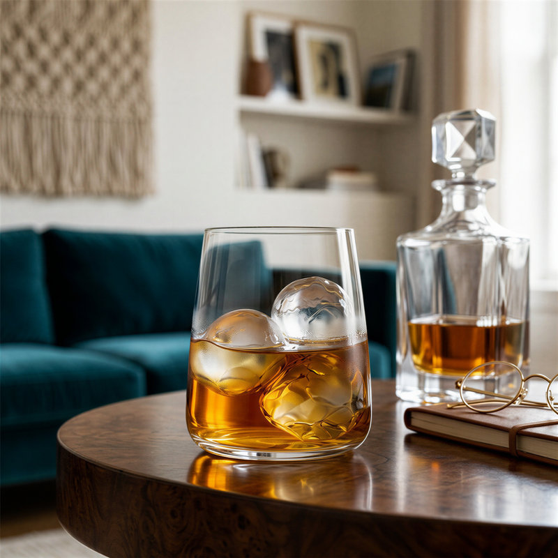 Crystal Whiskey Glass Set