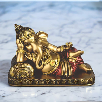 Figurine éléphant l 6,75 po Ganesh