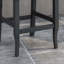 Tabouret de comptoir contemporain capitonné à oreilles en tissu, ensemble de 2-1224362004