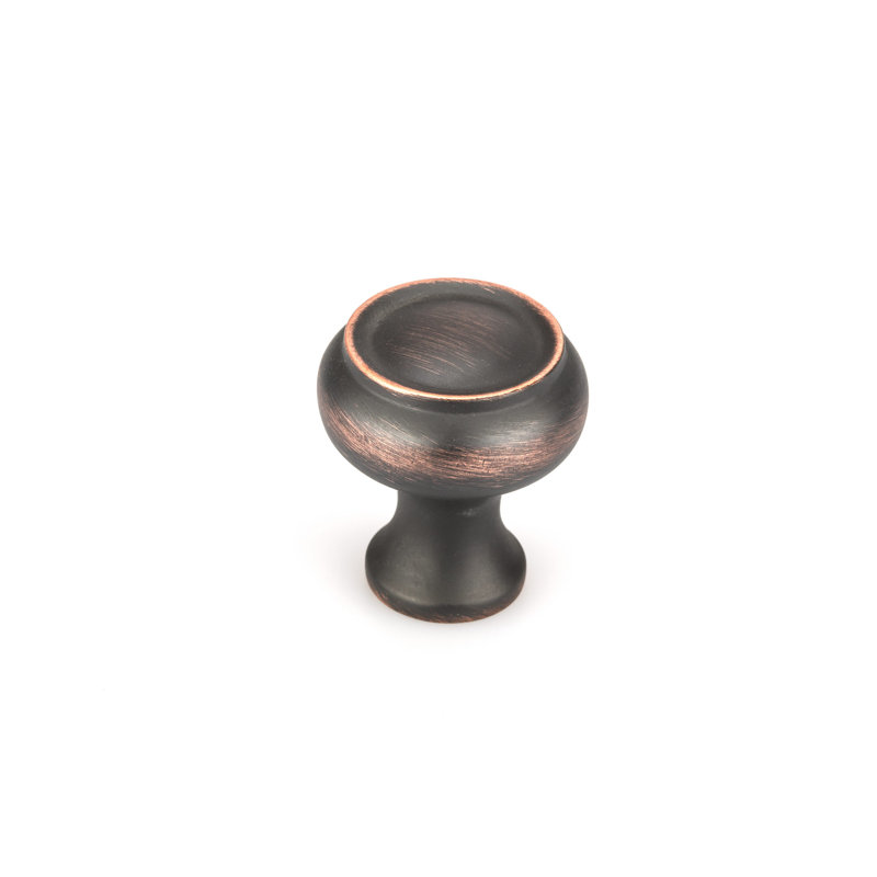 Poignée ronde 1 3/16" de diamètre Expression, Bronze huilé et brossé