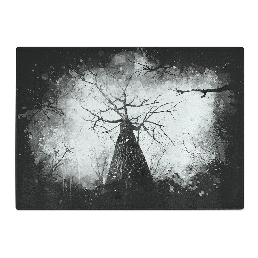 Below the Forest Paint Splash Chopping Board