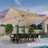 Sim 9.84' x 13.11' Rectangular Cantilever Umbrella,Beige-1073343207