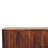 Solid Wood Chestnut Curve Sideboard
