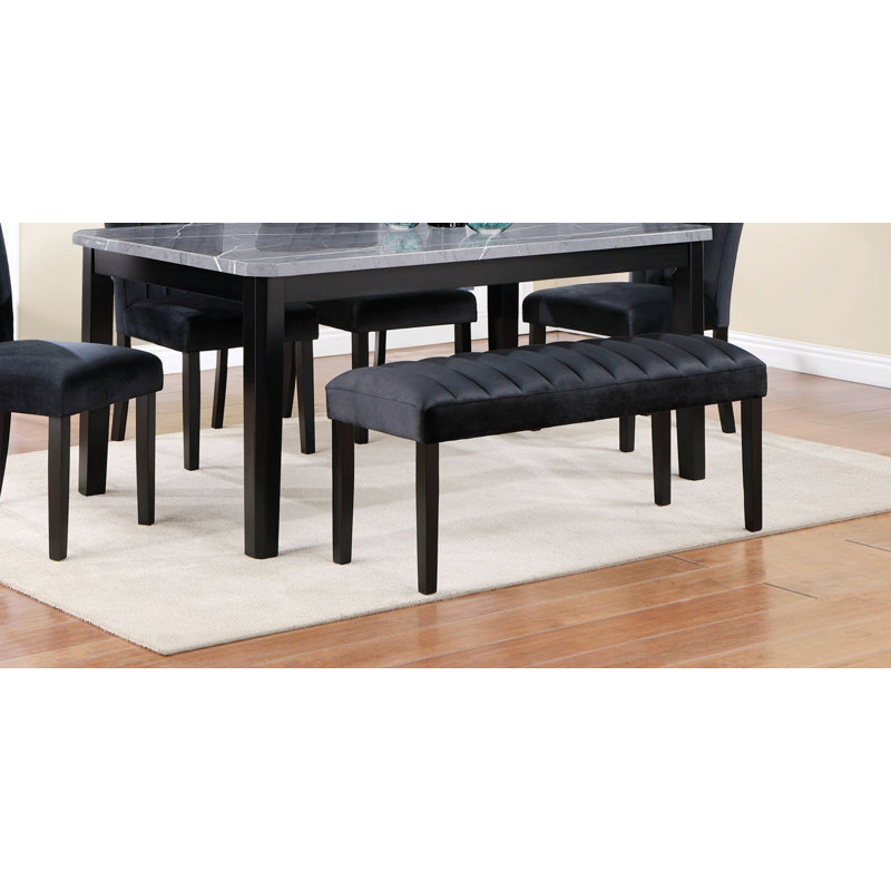Banc d'entrée, banc rembourré pour l'intérieur