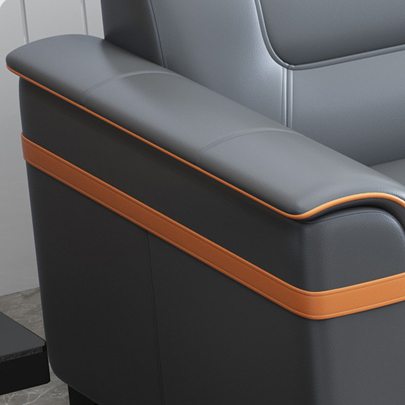 Mishall 57'' Faux Leather Loveseat