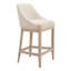 Tabouret de bar moderne avec îlot de cuisine et chaise rembourrée-1748627699