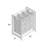 3-Bag Rolling Laundry Cart with Removable Bags-1982174893