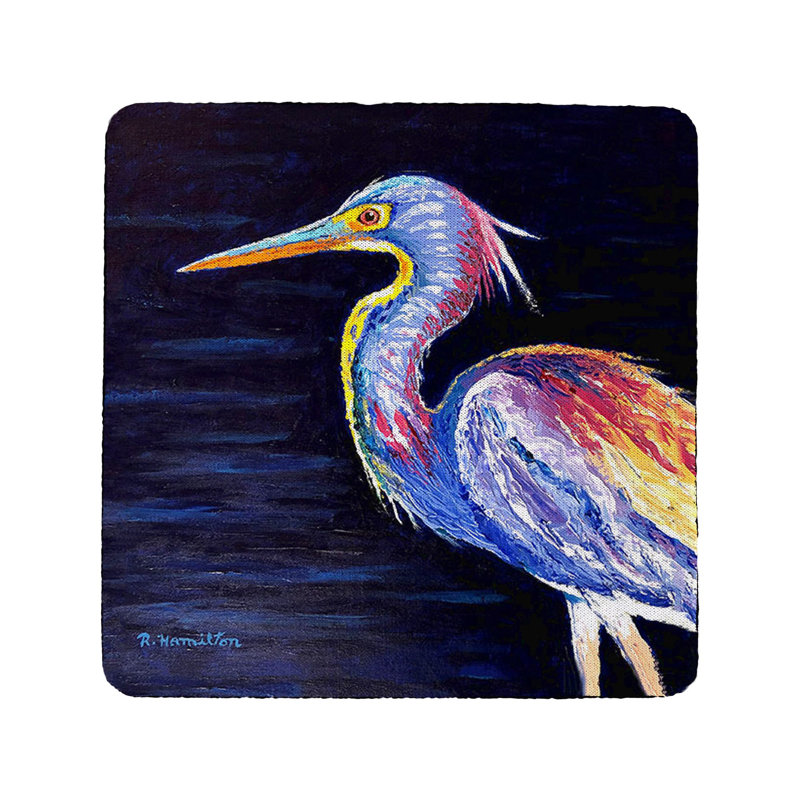 Sous-verre Palette Louisiana Heron