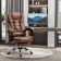 Barkett Upholstered Executive Chair with Massage Feature