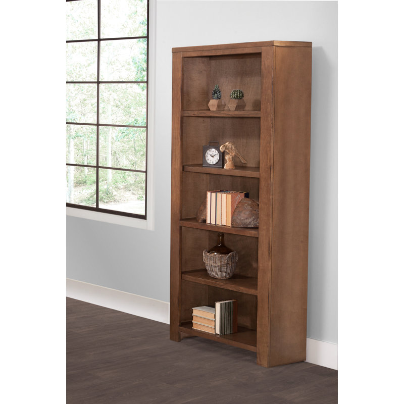 Bibliothèque ouverte en bois Harker Damon