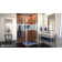 Flex 36" x 76.75" Rectangle Pivot Shower Enclosure With Base Included