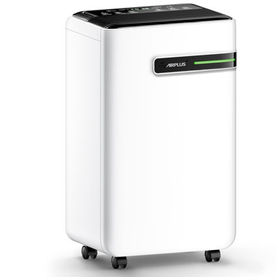 AIRPLUS 4500 Sq Ft Dehumidifier for Bedroom, Max 70Pint/D, Dehumidifier with Drain Hose & Auto Shut-Off Function, Powerful Dehumidifiers for Home