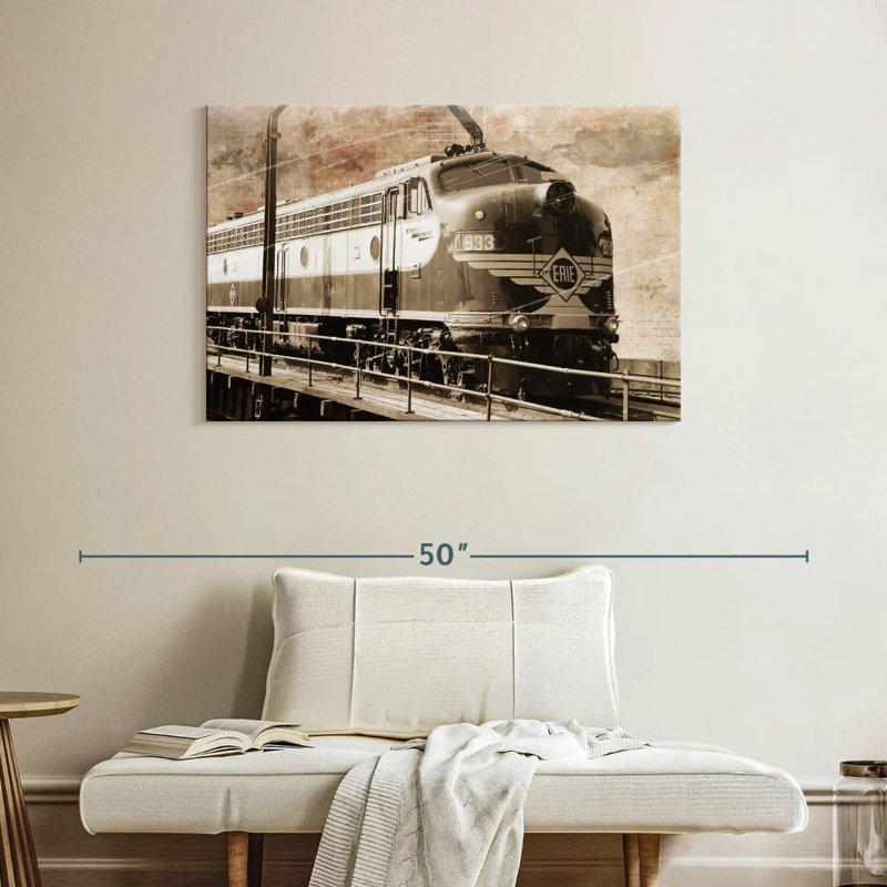 Mehar Erie Train, 26" H x 39" W