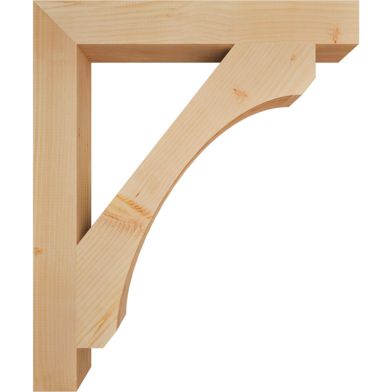 Support en bois rustique Legacy Block, Sapin de Douglas, Lisse, H 36 po x l 3,5 po x P 30 po