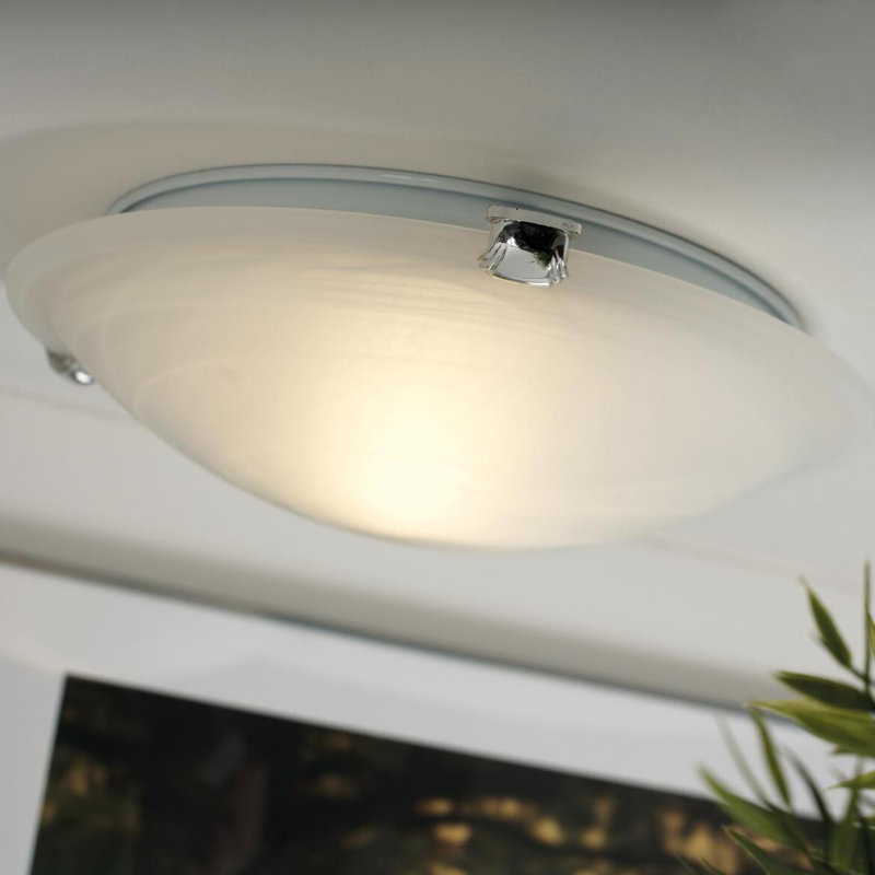 Ishah Glass Flush Mount