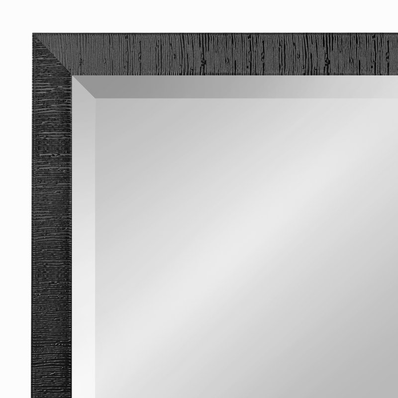 Miroir mural pour salle de bain Farhi, Noir, 24 po x 36 po