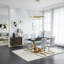 Ensemble de salle à manger 5 pièces Modern Glam-1925332807-1889160874